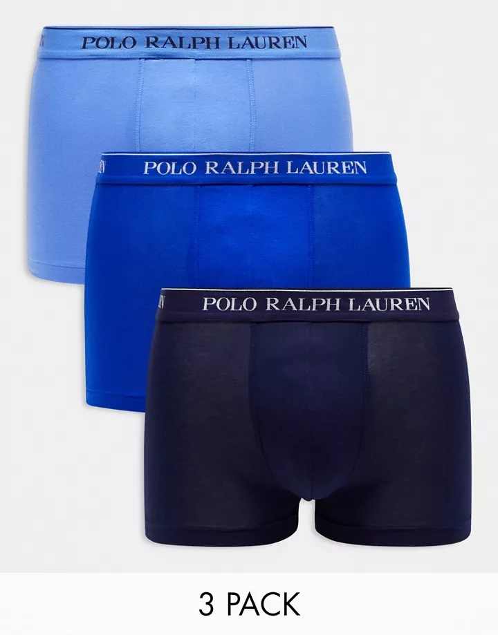 Pack de 3 calzoncillos multicolor de Polo Ralph Lauren 