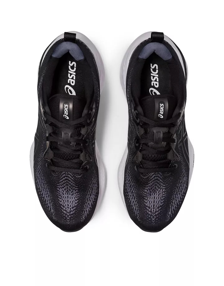Zapatillas de deporte negras y grises neutras para correr Gel-Cumulus 25 de ASICS Negro 0IUkZexf