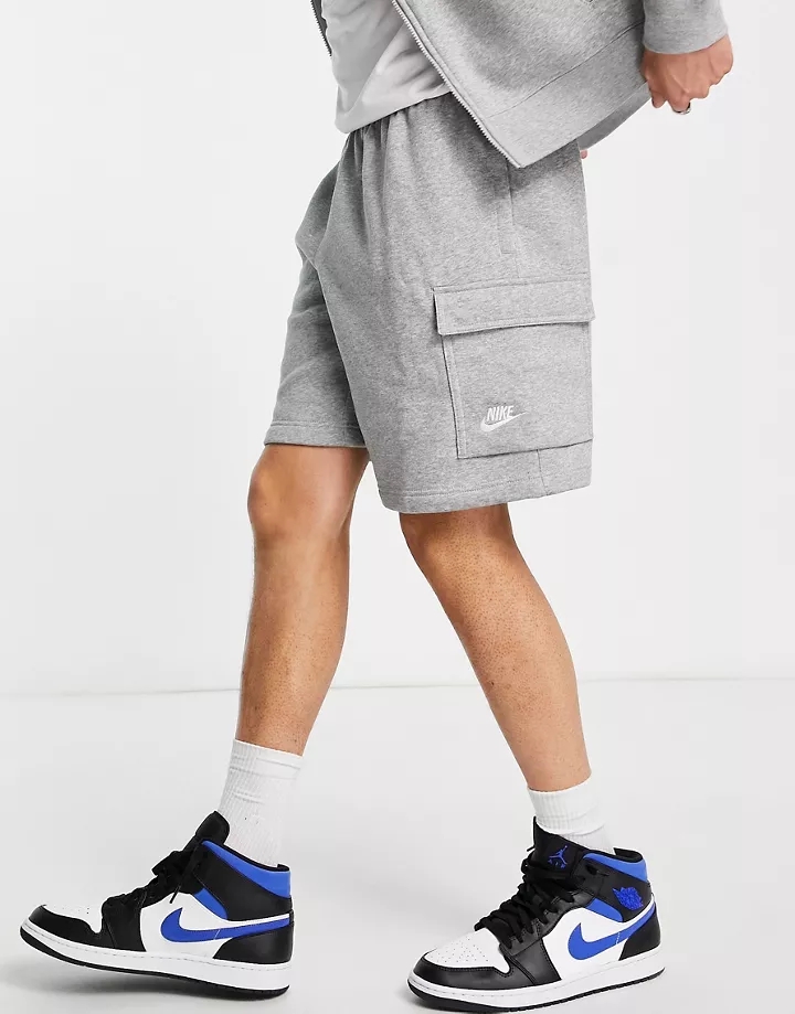 Pantalones cortos grises cargo Club de Nike Gris carbón 0PY9n3t4