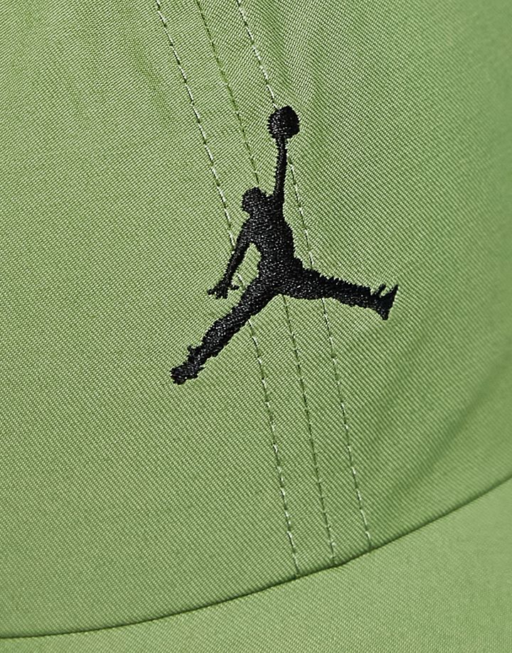 Gorra verde oliva con logo Jumpman de Jordan Caqui 1hb8g6jb