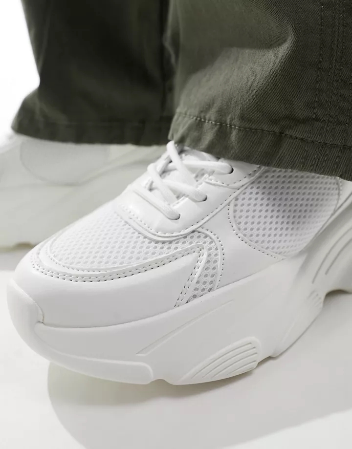 Zapatillas de deporte blancas Drop de DESIGN Wide Fit Blanco 2wQOdVhr