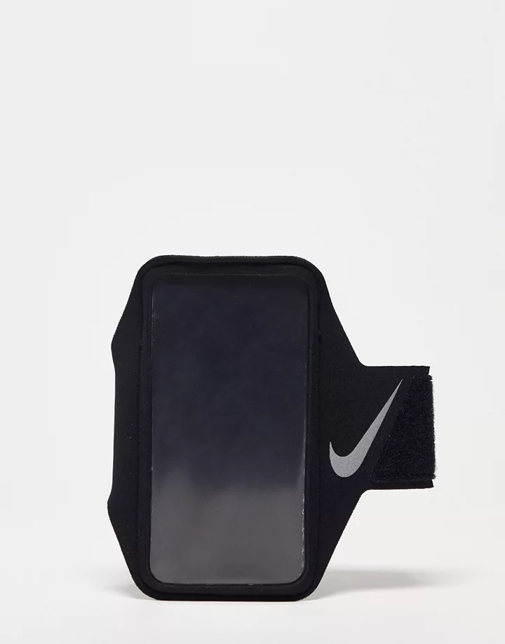 Brazalete negro para el teléfono Lean de Nike Running N