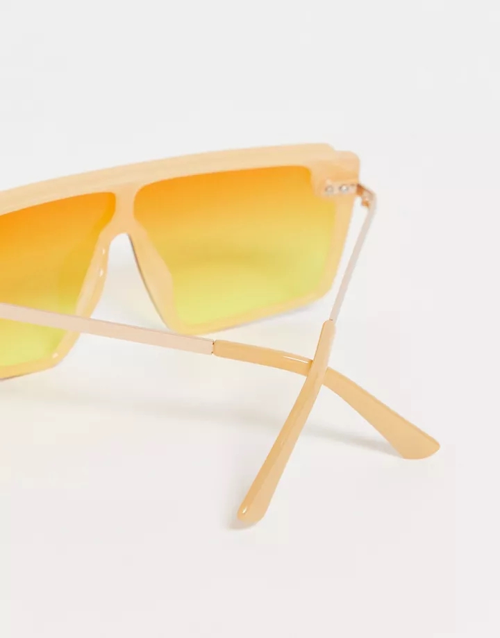 Gafas de sol naranja degradado estilo visor de Jeepers Peepers Naranja 3cqZSpuA