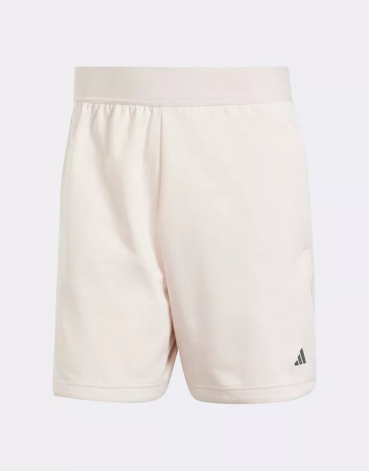Pantalones cortos deportivos rosas de adidas Yoga Malva masilla 3fT5dGp2