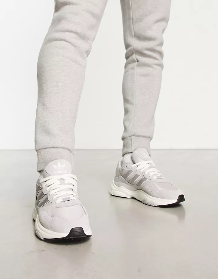 Zapatillas de deporte grises Retropy F90 de adidas Originals Gris 4YTf9Afn