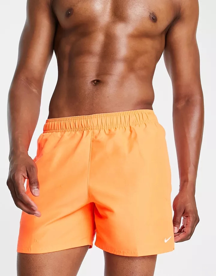 Shorts de baño en naranja Volley de Nike Swimming Naran