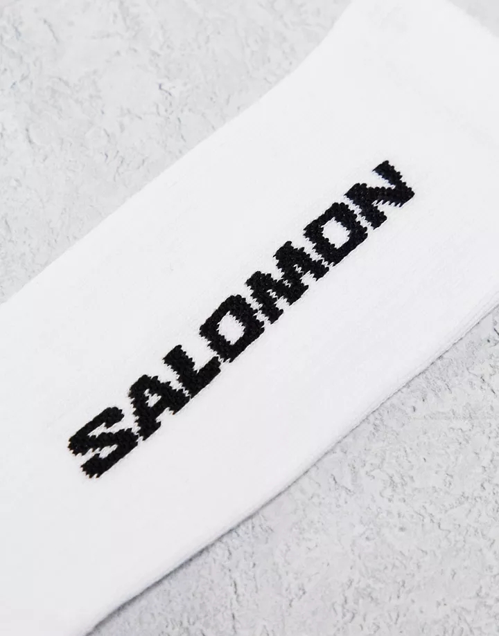 Pack de 3 pares de calcetines blancos diarios unisex deportivos de Salomon Blanco 6jX2kYWI