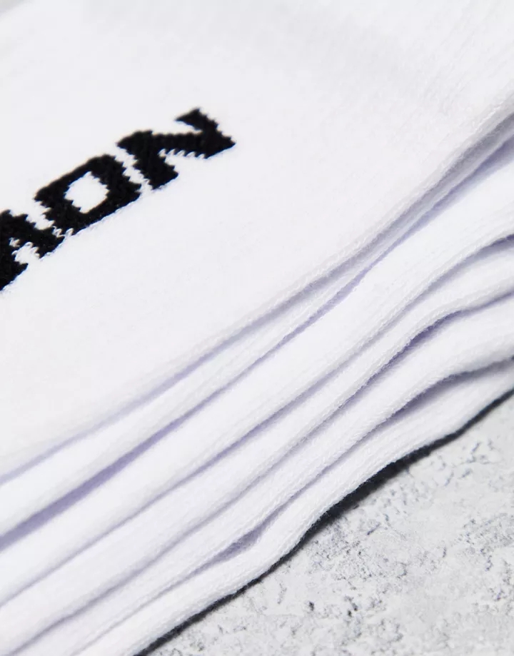 Pack de 3 pares de calcetines blancos diarios unisex deportivos de Salomon Blanco 6jX2kYWI
