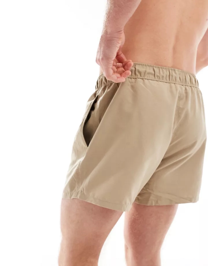 Shorts de baño cortos caquis de DESIGN Caqui 7HcSkiwH