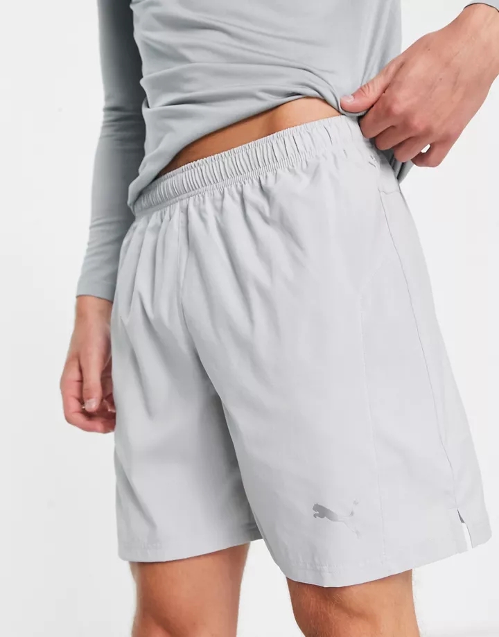Pantalones cortos grises de 7 pulgadas Favourite de PUMA Running Gris 7xujE5xy