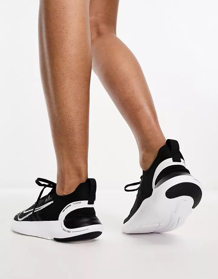 Zapatillas de deporte negras Free Run FK NN de Nike Running Negro 9OuOlhtV