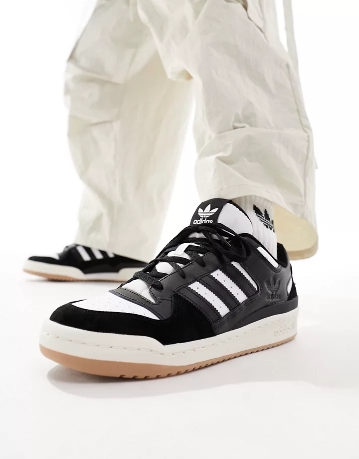 Zapatillas de deporte negras Forum Low CL de adidas Originals Negro Core 9SFqBUVV