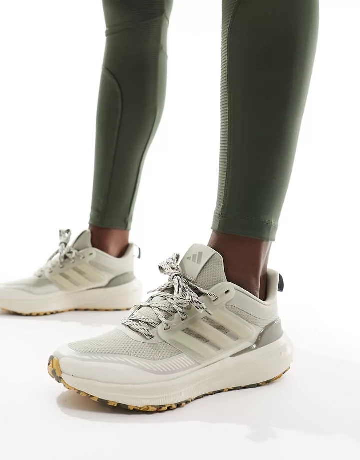 Zapatillas de deporte beis Ultrabounce de adidas Running Crema A1Xxw41n