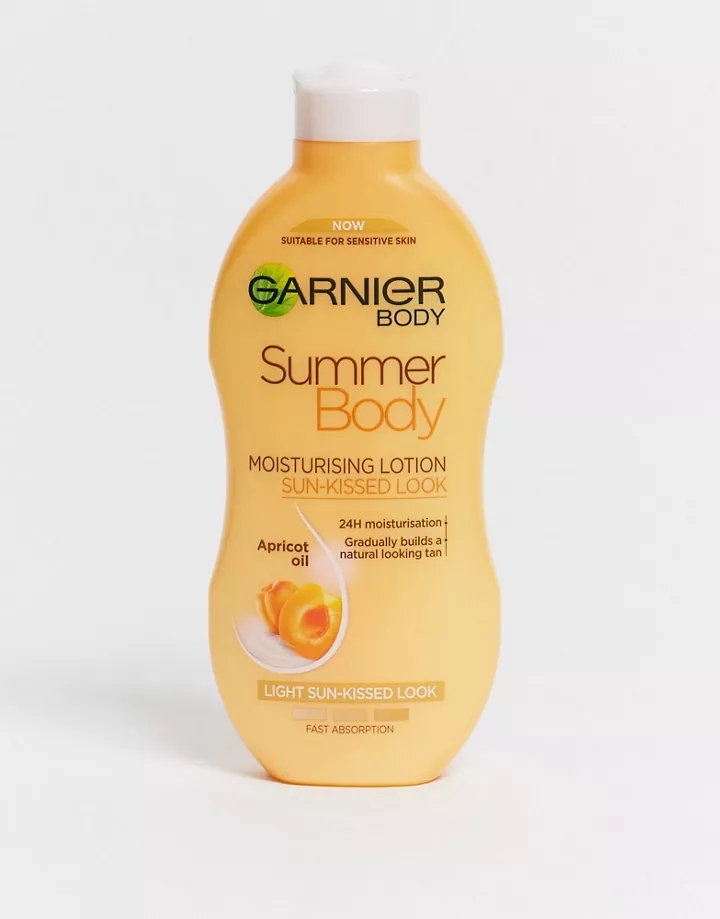 Hidratante ligera con autobronceador gradual de 250 ml Summer Body de Garnier Sin color B3YW7k3R