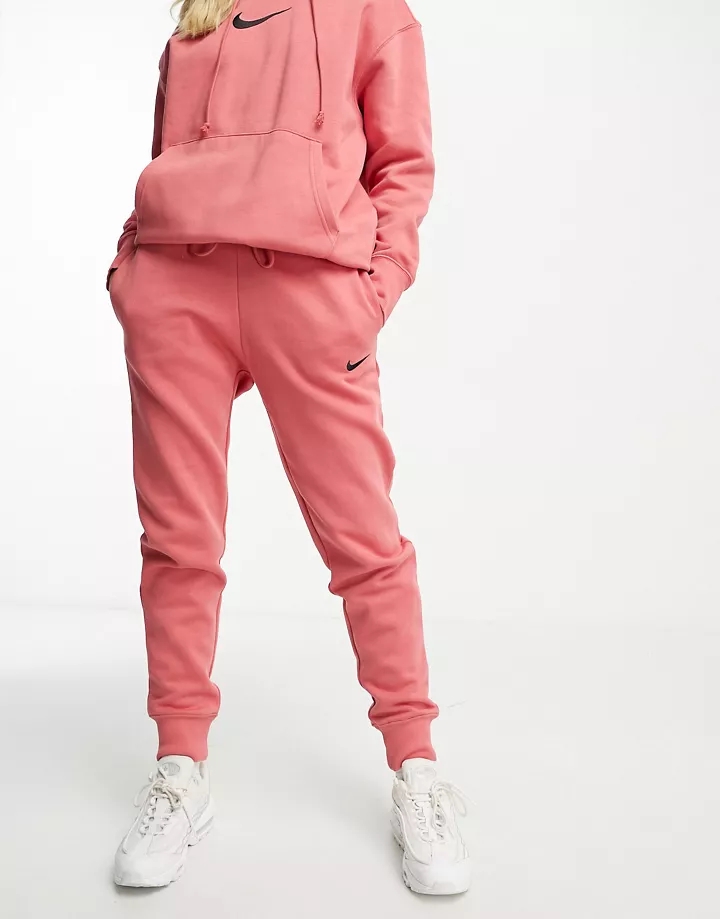 Joggers rosas con logo mediano de Nike Rosa a1Cvxq6T