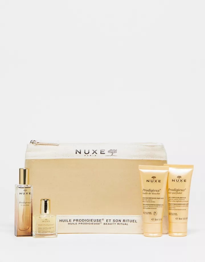 Set de productos para el cuidado de la piel Huile Prodigieuse Beauty Ritual de Nuxe (ahorra un 37%) Sin color a2ldwNvt