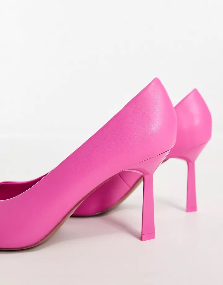 Zapatos de salón rosas con tacón medio Sterling de DESIGN Wide Fit Rosa ahW01qw2